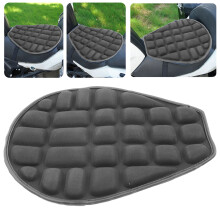 Thickened Waterproof Motorcycle Seat Cushion 35x33x1cm Soft Polyurethane Fiber