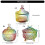(Star)Practical Glass Sugar Container Hand Painted Detailing Various Kitchen Decoration Storage Solution 3