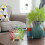 (Star)Practical Glass Sugar Container Hand Painted Detailing Various Kitchen Decoration Storage Solution 4