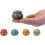 (Green)Tiny Ceramic Urn for Ashes, Handcrafted, Holds 1.2 Cubic Inches 1