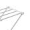 Light Gray Countertop Dishcloth Drying Rack with 4 Folding Arms 7
