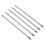 100Pcs Stainless Steel Cable Ties Hose Zip Lock Set Wire Type A 11