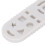 Silicone Baby Teether Toy - TV Remote Shape, Multi Buttons, 14.4cm Beige 11