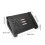 Adjustable Black Under Desk Footrest with Massage Texture & Roller 2