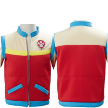 (Sleeveless,L)Paw Patrol Ryder Captain Weste Jacke Kostüme Kinder Erwachsene Cosplay Halloween Party