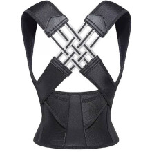 (XL) Camel Anti Sitting Posture Correction Belt Back Posture Corrector Adjustable