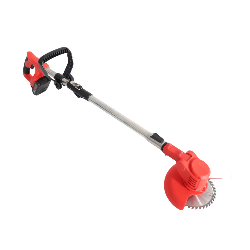 Cordless 21V 2000mAh Weed Wacker with 3 Blades, Adjustable Lengthà¹à¸¥à¸°Lightweight