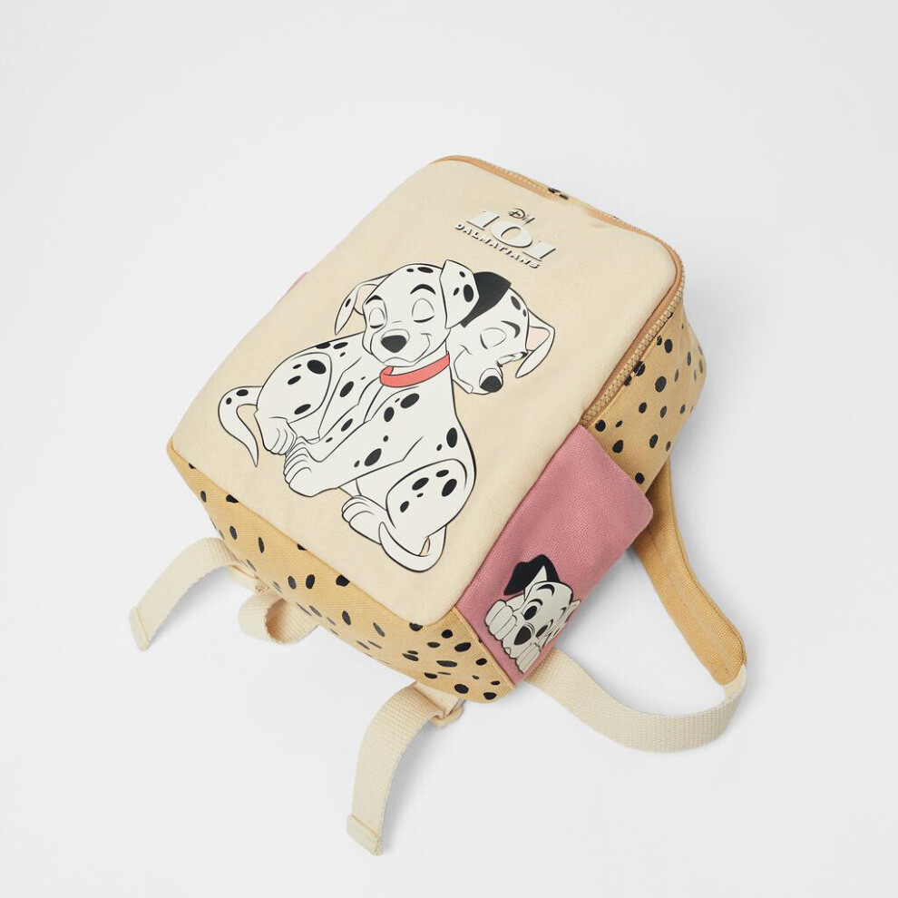 Print Dalmatians 101 Canvas Student Backpack Children Trendy Cute Cartoon