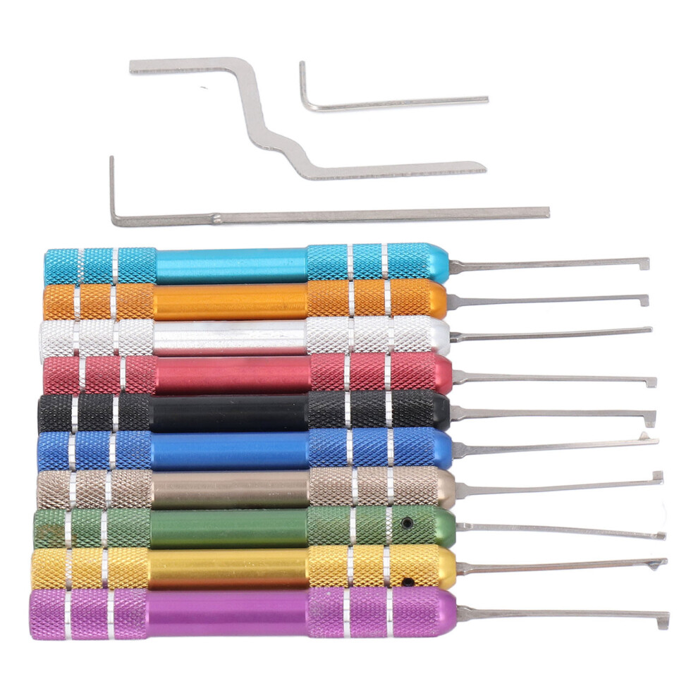 10Pcs Stainless Steel Tap Extractor Set With Color Handles, Broken Tap Remover Tool Kit 4981337772296