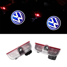 2 Stück VW LED Auto Tür Schatten Projektor Licht Laser Willkommen Lampe für Passat