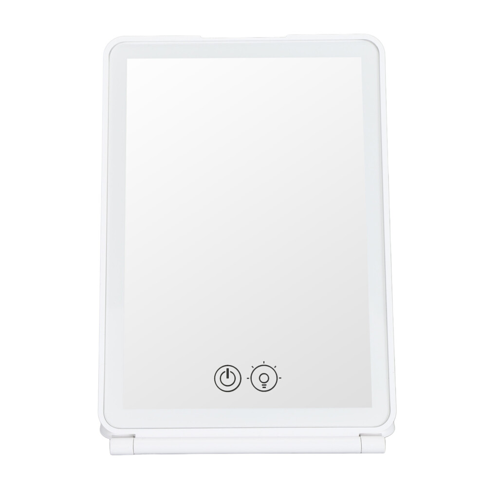 Light Portable 3X Magnifying Led Makeup Mirror Rechargeable With Adjustable