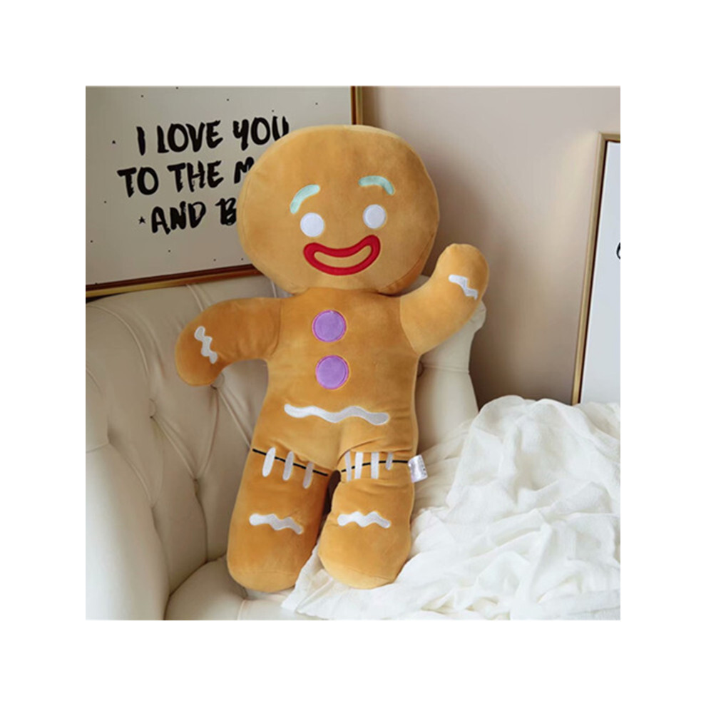 (Biscuit Doll, 50cm) Man Gingerbread Plush Toy Pillow With Stuffed Pp Cotton For Room Living Doll