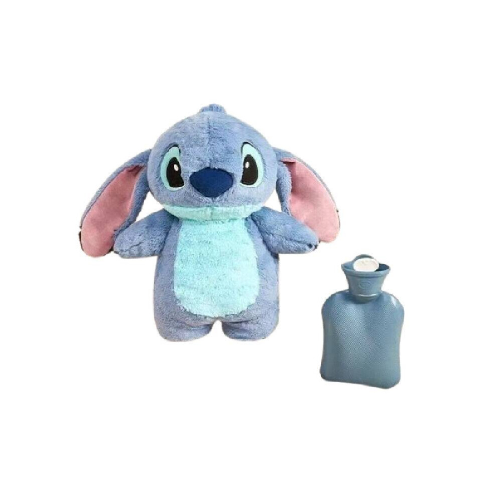 ( Stitch) Stitch Lotso Angel Plush Toy Hot Water Bag Warm Hands Bags Doll Cartoon Gift Blue