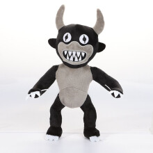(Black)Juguete de Peluche Roblox Rainbow Friends Villano Monstruo de Mano Larga Muñeca Suave Regalo de Navidad