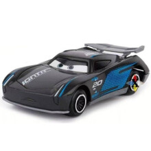 (Black Blue) Cars Lightning Mcqueen Mater Jackson Storm Model Toy Set Kids Birthday Gift
