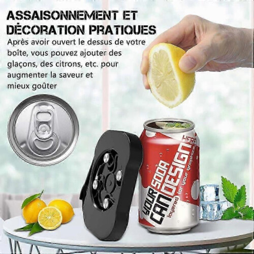 Manual Swing-Top Can Opener - Multi-Function Jar/Bottle Opener Tool for Restaurant or Home Kitchens 2