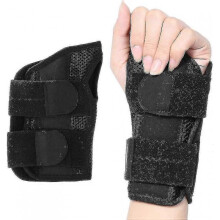 (S-Lefthands,Black)2025 newCarpal Tunnel Wrist Support Brace - Adjustable Night Splint for Tendonitis/Arthritis Relief