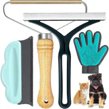 Pet Hair Remover for Couch, Car & Laundry - Reusable Lint Brush Tool for Dog/Cat Hair Removal on Carpets & Clothes_DP