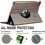 360 Rotating Protective Case for iPad 6th/5th Generation & Air 2 9.7-Inch Smart Cover 3