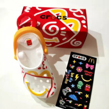 (Style 10)Mcdonald Mini Crocs Sleutelhanger Happy Meal Speelgoed Voltooide Hanger Geschenk Decoratie