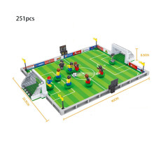 (251pcs)WM Fußball Baustein Spielzeug Figur Modell Sport Fan Geschenke Sammlung