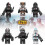 6 Stück Star Wars Clone Troopers Batch Baustein Set Action Mini Figuren Kind 3