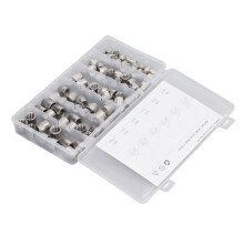 Stainless Steel Conical Nut 6mm 8mm 10mm 12mm Knurled Implosion Cone Assortment