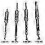 Hollow Chisel Square Hole Drill Bit Set - Woodworking Tenon Tool for Joinery Projects 2