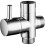 Solid Brass G1/2" 3-Way Shower Valve Hand Shower Universal Fitting Chrome Finish DSF007 Model 1