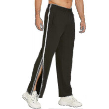(L)2025 newMen's Convertible Training Pants - Full-Length Zip Tear-Away Joggers with Sport Pockets