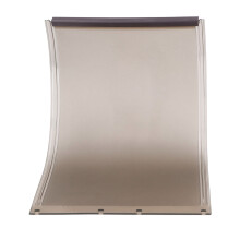 Weather Resistant TPU Dog Door Flap Replacement in 32x20.5cm Translucent