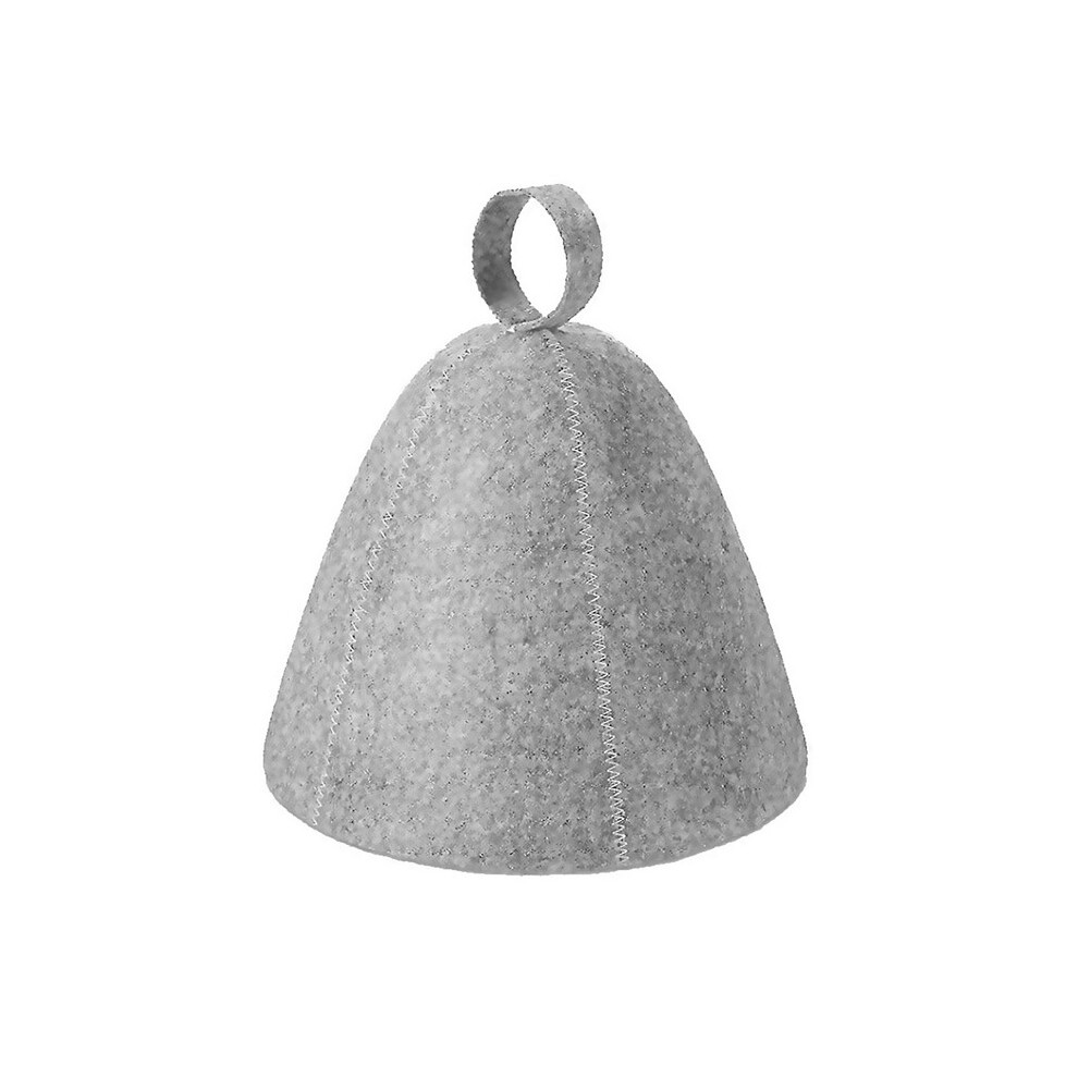 For Anti Heat Sauna Hat Thicken Wool Felt Shower Cap Sauna Bathroom Parts