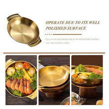 For 2pcs Binaural Ramen Pots Siamese Instant Noodle Pots