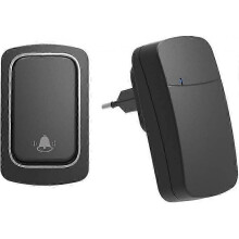Wireless Self-Powered Doorbell with 38 Ringtones - No Battery Required & Easy DIY Home Installation