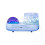 for HeyTea Ocean Wave Projector - 360 Rotating Galaxy Night Light with 6 Color Modes 1