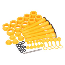 Anti-Spill Gas Nozzle Kit 8.1in Replacements for Fuel Cans 1-10 Gal