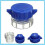 2-Pack Pill Crusher & Grinder - Medicine Splitter with Storage Box for Tablets/Powder 3