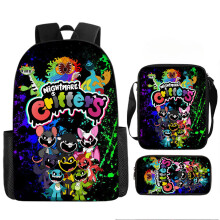 (16)Poppy Playtime Chapter 4 Printed Rucksack Schultasche Schultertasche Tasche Pencil