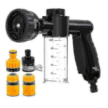 (yellow)Dog Shower Head Attachment - Portable Pet Bath Sprayer with Adjustable Water Flow for Puppy & Dog Grooming_DP