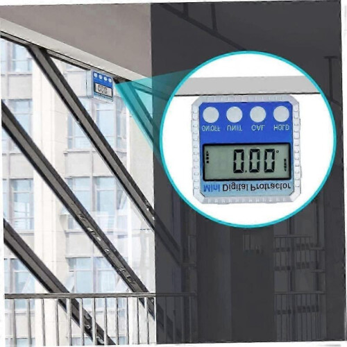 Electronic Digital Angle Gauge - 360 Miter/Bevel Level Measuring Tool with LCD 1