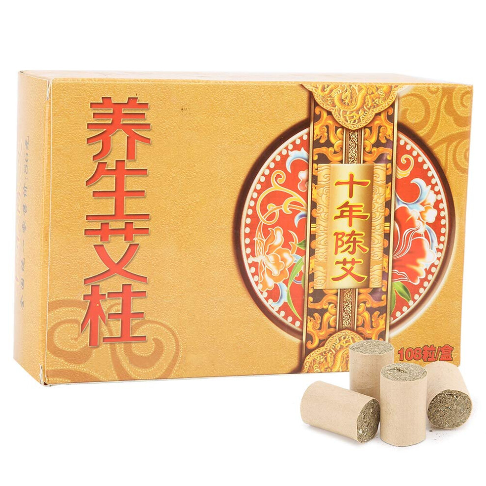 Smokeless Moxa 108 Pieces Home Use Moxa Cone And Stick Acupuncture Massage Tool Health Care