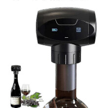 Electric Wine Stopper Vacuum Saver - Automatic Wine Bottle Pump to Keep Wine Fresh & Preserve Flavor_DP