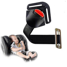 Universal 5-Point Safety Harness for Strollers - Adjustable Baby Seat Buckle Clip for Prams and Pushchairs