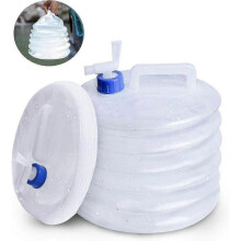 10L Collapsible Water Canister with Tap - Portable Camping Water Storage Bag