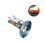 Siphon Fuel Nozzle Burner - Full Cone Atomizing Oil Burner for Waste Oil Heating 5