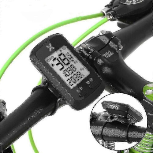 Smart GPS Cycling Computer Wireless - Waterproof Bike Speedometer for Xoss with Multi-Function LCD & Training Modes 1