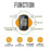 Smart GPS Cycling Computer Wireless - Waterproof Bike Speedometer for Xoss with Multi-Function LCD & Training Modes 4