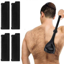 Ergonomic Back Scratcher for All Itch Intensities - 14.17" Curved Design for Pregnant Women/Men with Labor-saving Grip_CDA
