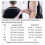 (S)Kuangmi Adjustable Shoulder Support Brace - Dual Compression Band for Back Pain Relief & Posture Correction 5