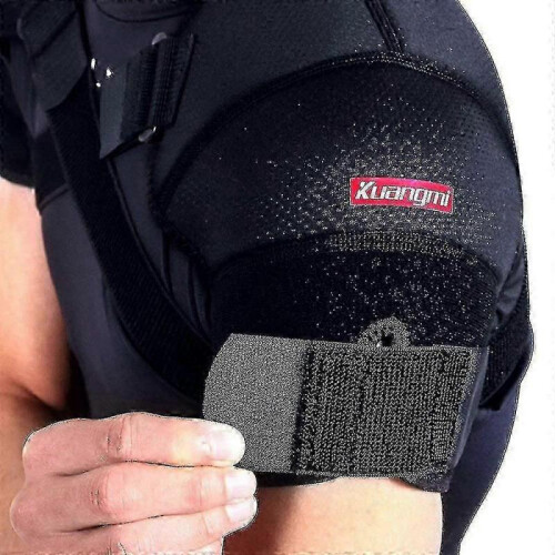 (XL)Kuangmi Adjustable Shoulder Support Brace - Dual Compression Band for Back Pain Relief & Posture Correction 2